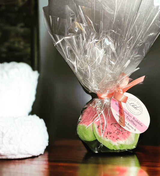 Watermelon Bubble Bath Truffles